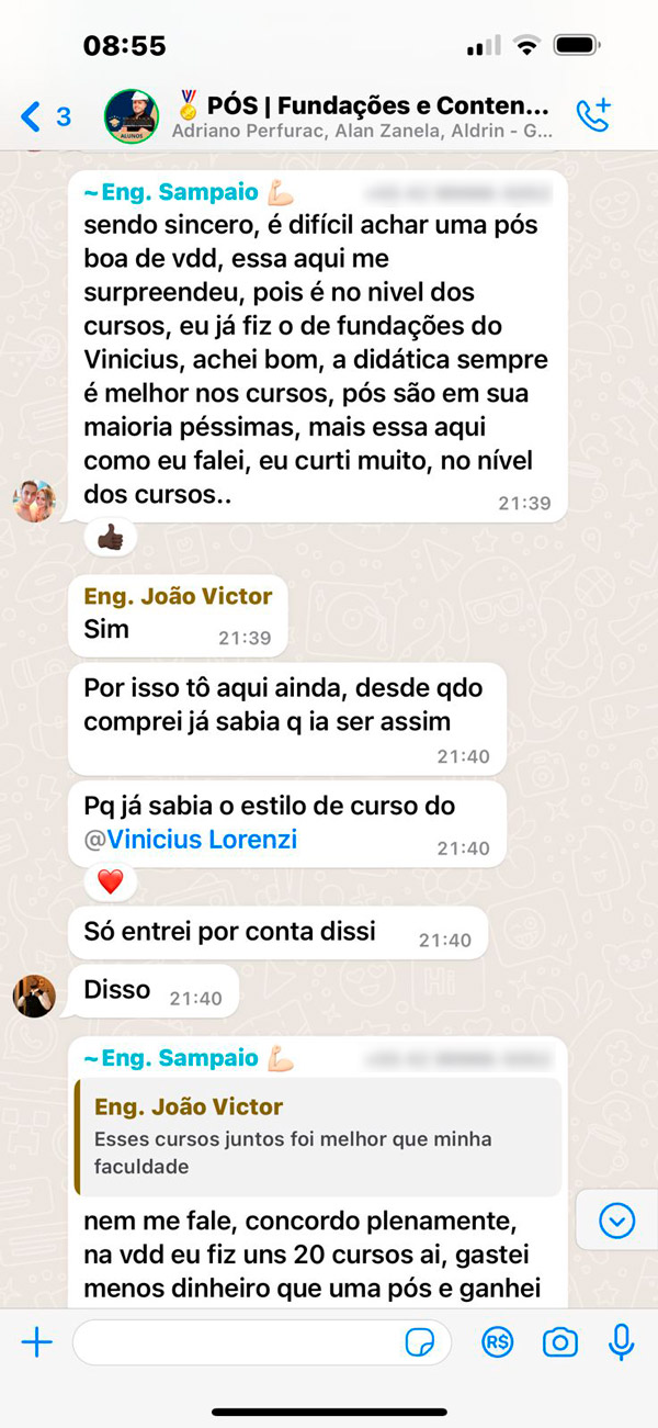 Print do grupo da turma 3